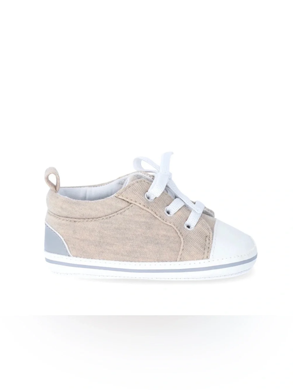Carter’s Child of Mine Infant Beige Sneakers 0-3 Months Unisex Casual Shoes